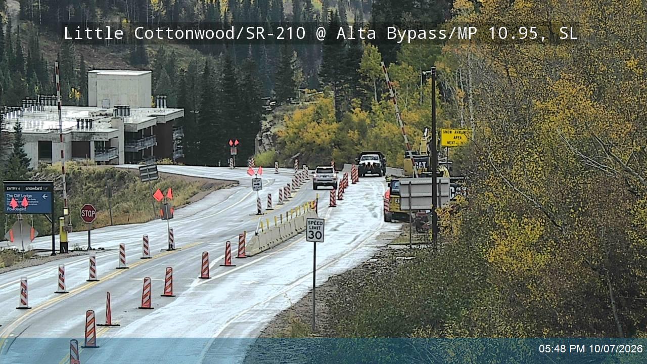 Little Cottonwood Rd / SR-210 EB @ Alta Bypass / MP 10.95, SL
