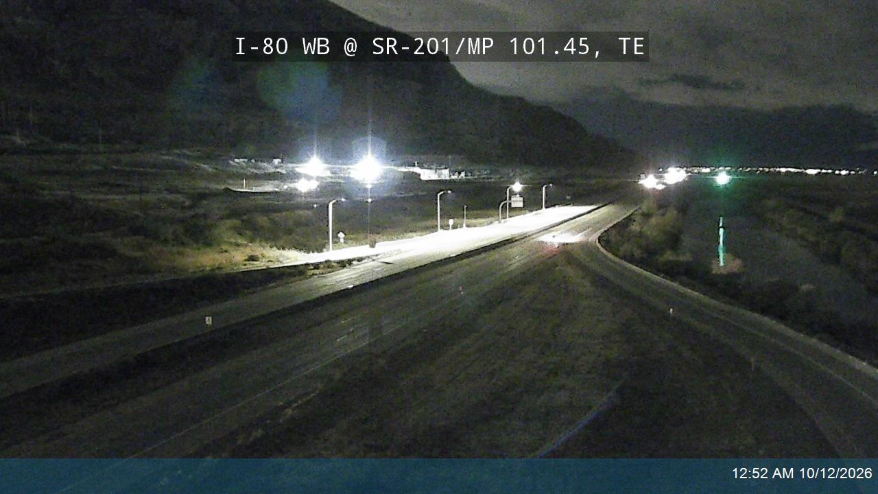 I-80 WB @ SR-201 / MP 101.45, TE