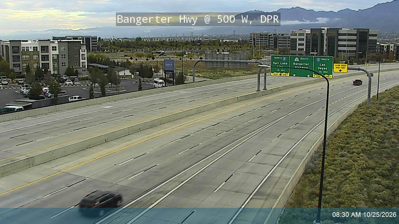 Bangerter Hwy / SR-154 @ 500 W / MP 1.25, DPR