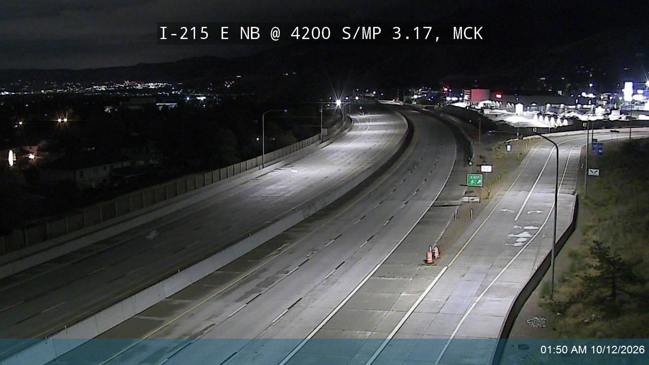 I-215 E NB @ 4200 S / MP 3.17, MCK