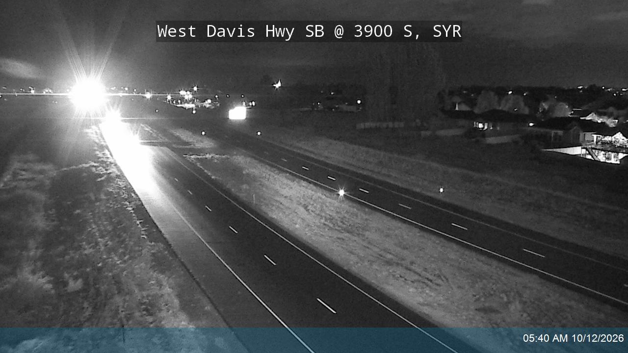 West Davis Hwy / SR-177 SB @ 3900 S / MP 10.66, SYR