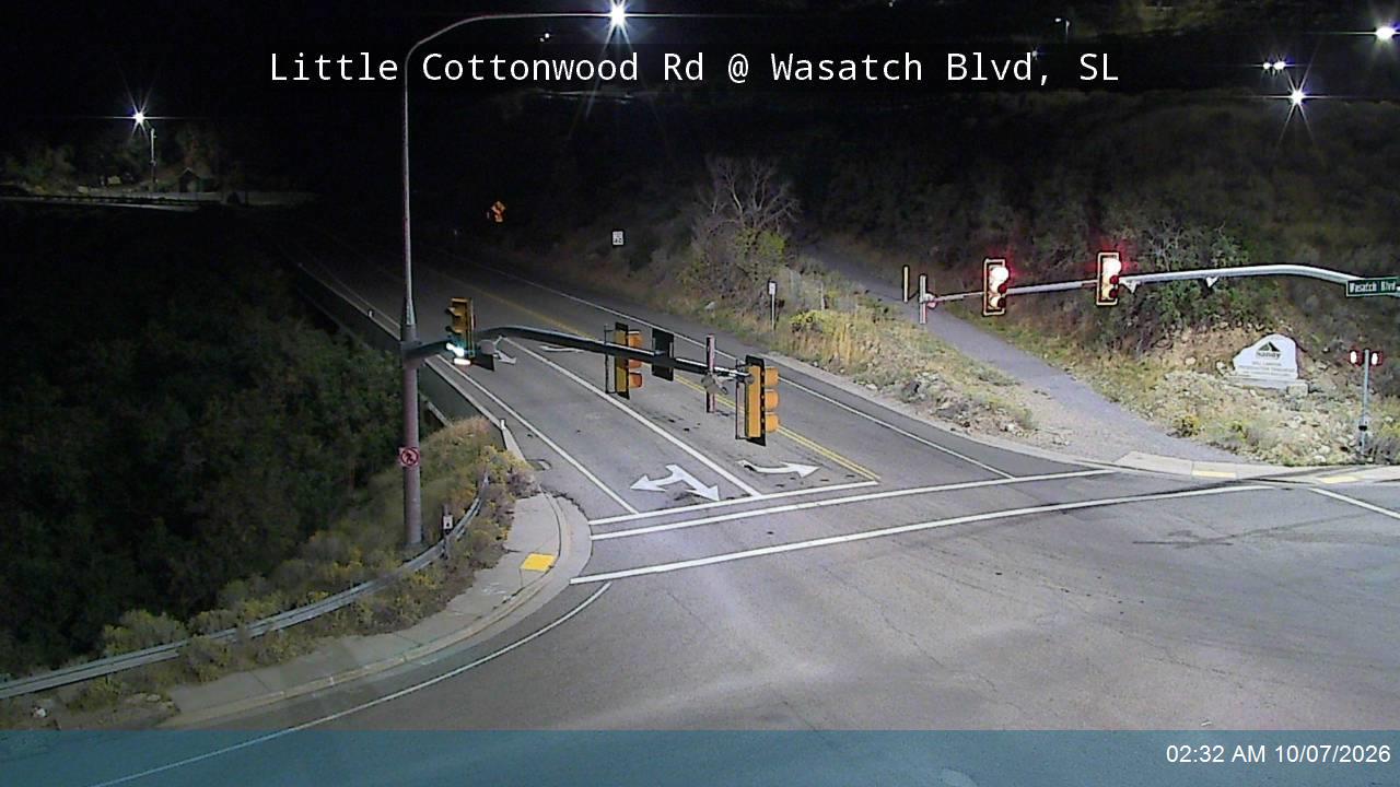 Little Cottonwood Rd / 9800 S / SR-209 @ Wasatch Blvd / 3400 E, SL 