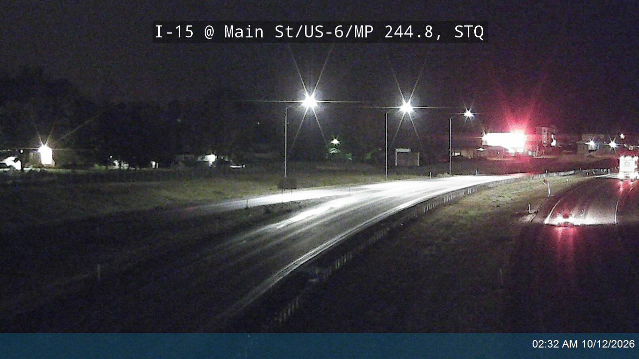 I-15 @ Main St / US-6 / MP 244.8, STQ