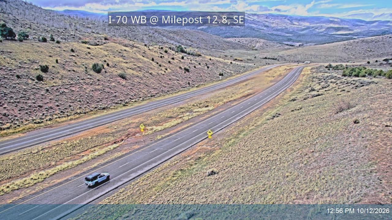I-70 WB @ Milepost 12.8, SE