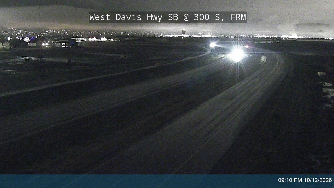 West Davis Hwy / SR-177 SB @ 300 S / MP 2.47, FRM