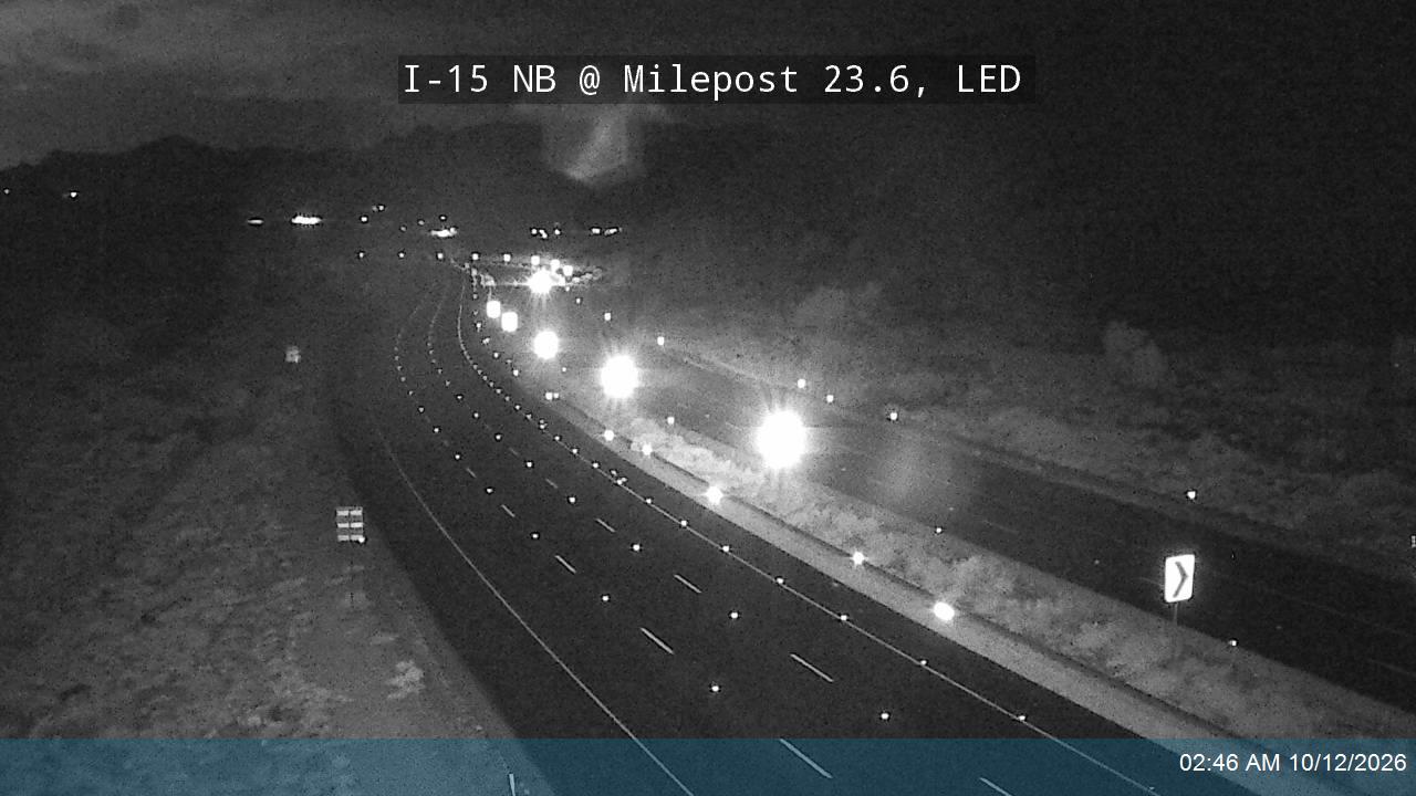 I-15 NB @ Silver Reef Rd / MP 23.6, LED