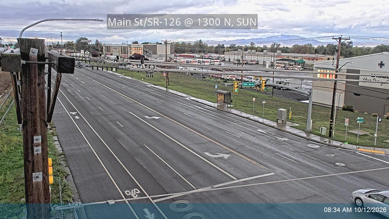 Main St / SR-126 @ 1300 N, SUN
