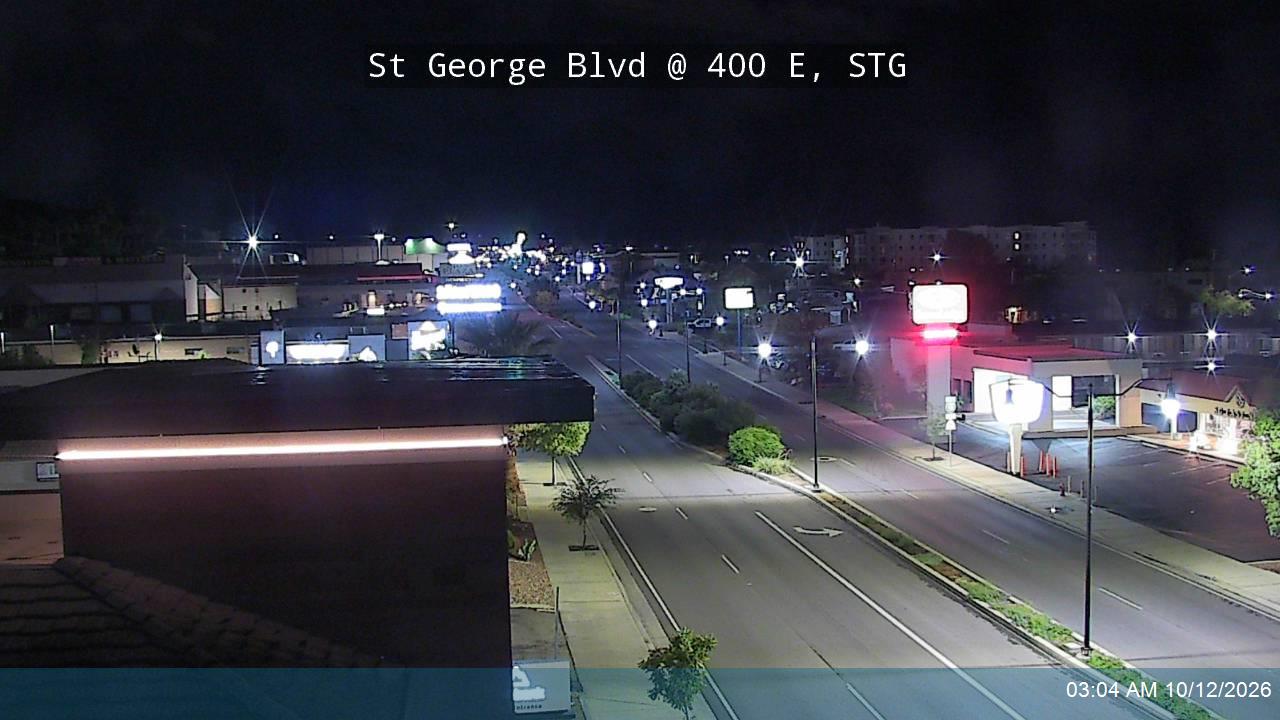 St George Blvd / SR-34 @ 400 E, STG