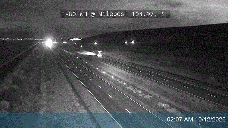 I-80 WB @ Milepost 104.97, SL
