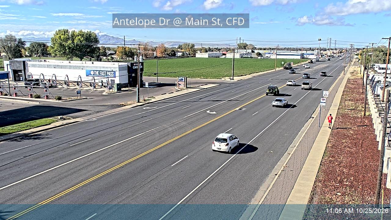 Antelope Dr / 1700 S / SR-108 @ Main St, CFD