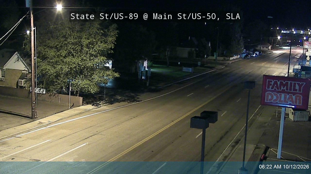 State St / US-89 @ Main St / US-50, SLA
