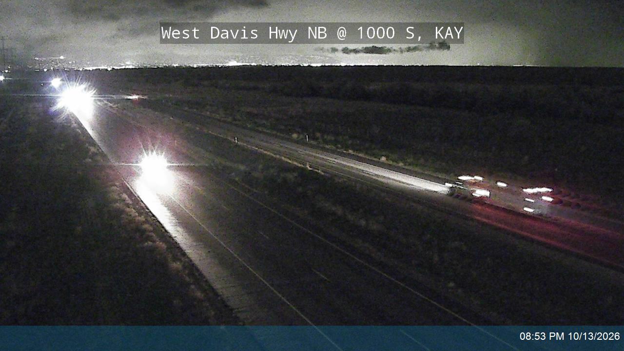 West Davis Hwy / SR-177 NB @ 1000 S / MP 6.18, KAY