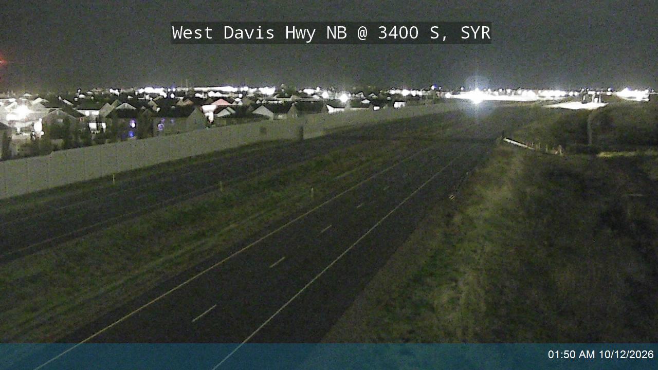 West Davis Hwy / SR-177 NB @ 3400 S / MP 11.42, SYR