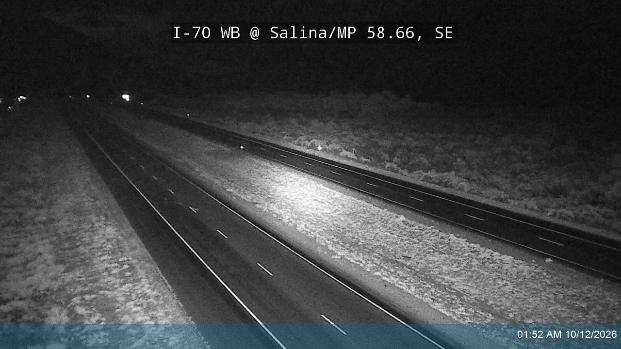 I-70 WB @ Salina VMS / MP 58.66, SE