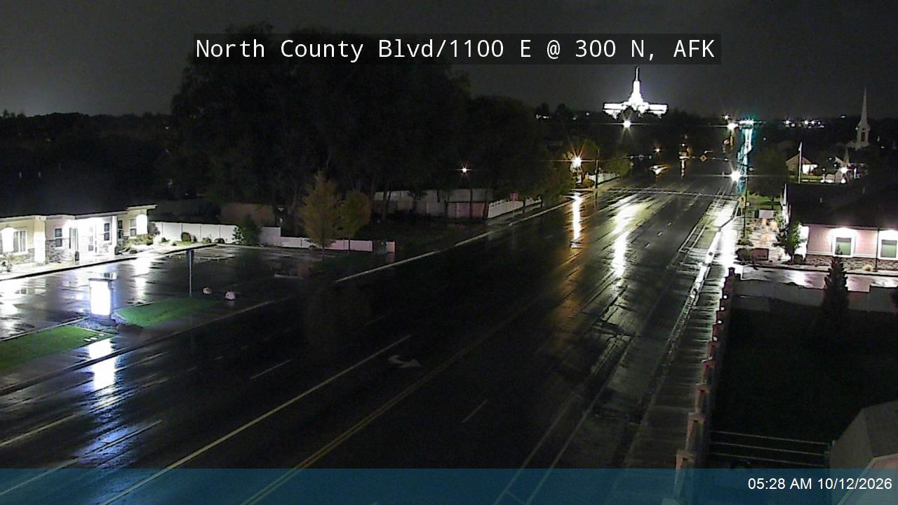 North County Blvd / 1100 E / SR-129 @ 300 N, AFK