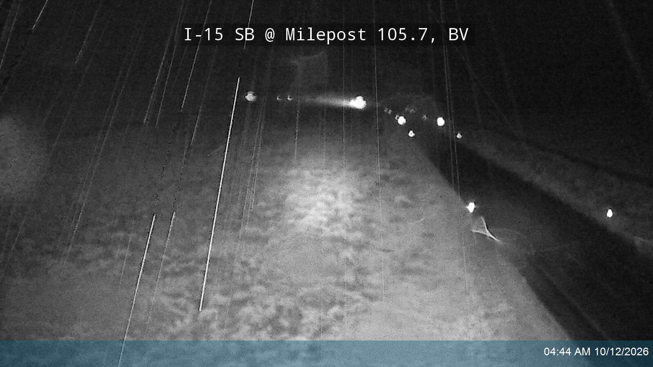 I-15 SB @ Milepost 105.7, BV
