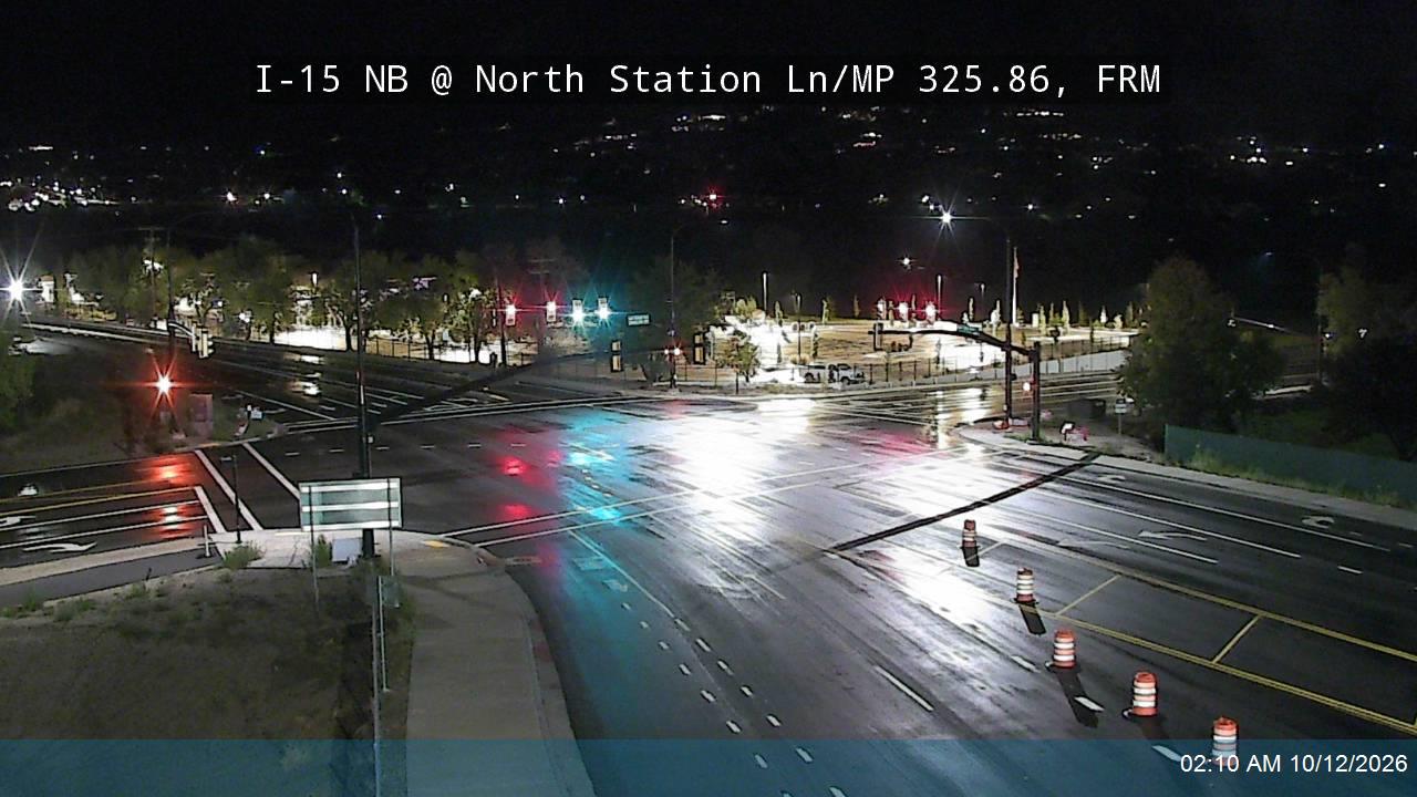 I-15 NB Ramps @ North Station Ln / MP 325.86, FRM