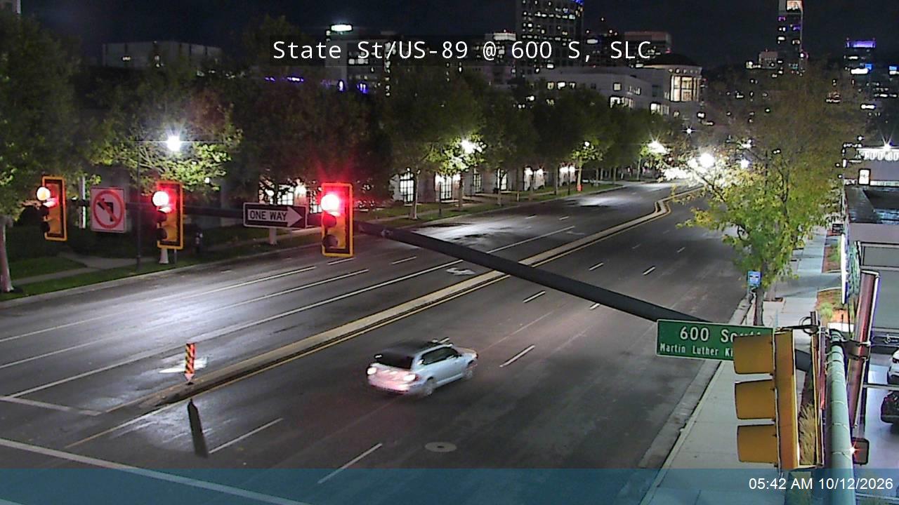 State St / US-89 @ 600 S / Martin Luther King Jr Blvd / SR-269, SLC