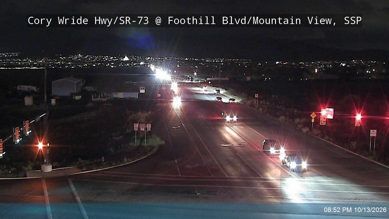 Cory Wride Hwy / SR-73 @ Foothill Blvd / 800 W / Mountain View / SR-85, SSP