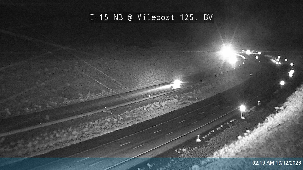 I-15 NB @ Milepost 125, BV