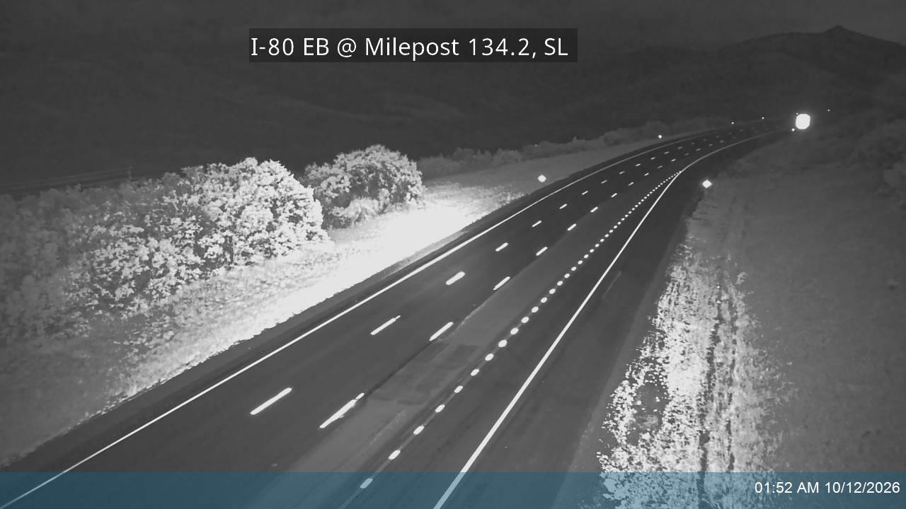 I-80 / Parleys Canyon EB @ Milepost 134.2, SL