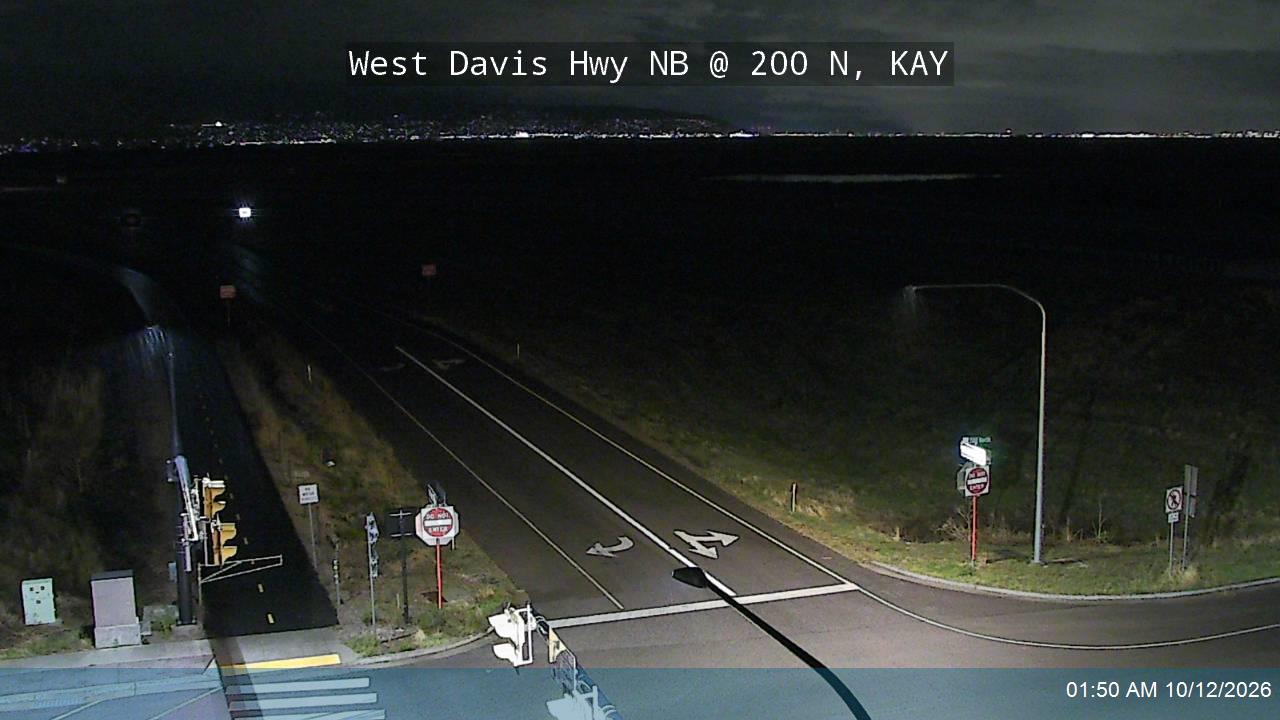 West Davis Hwy / SR-177 NB @ 200 N / MP 7.69, KAY