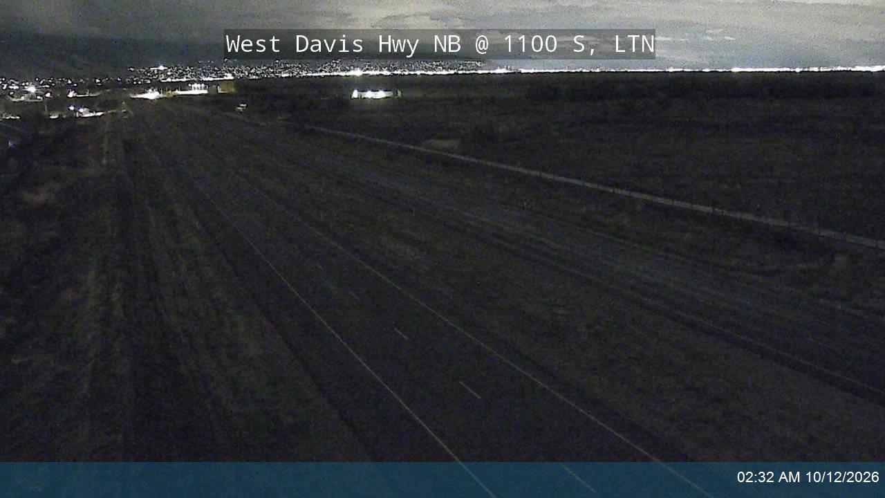 West Davis Hwy / SR-177 NB @ 1100 S / MP 8.68, LTN