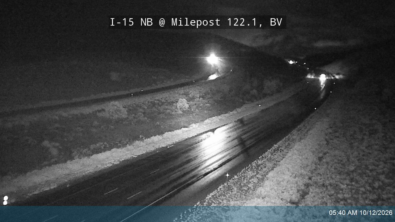 I-15 NB @ Milepost 122.1, BV