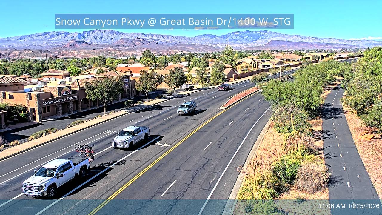 Snow Canyon Pkwy @ Great Basin Dr / 1400 W, STG