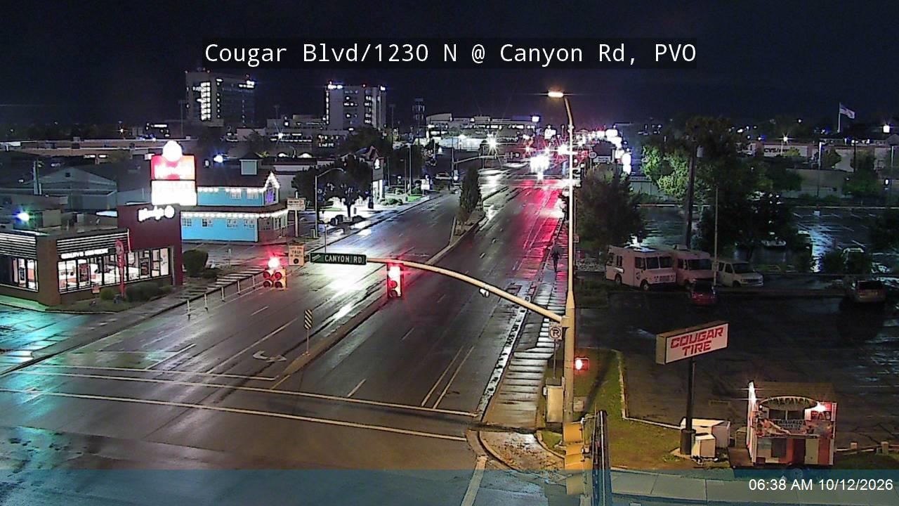 Cougar Blvd / 1230 N @ Canyon Rd, PVO