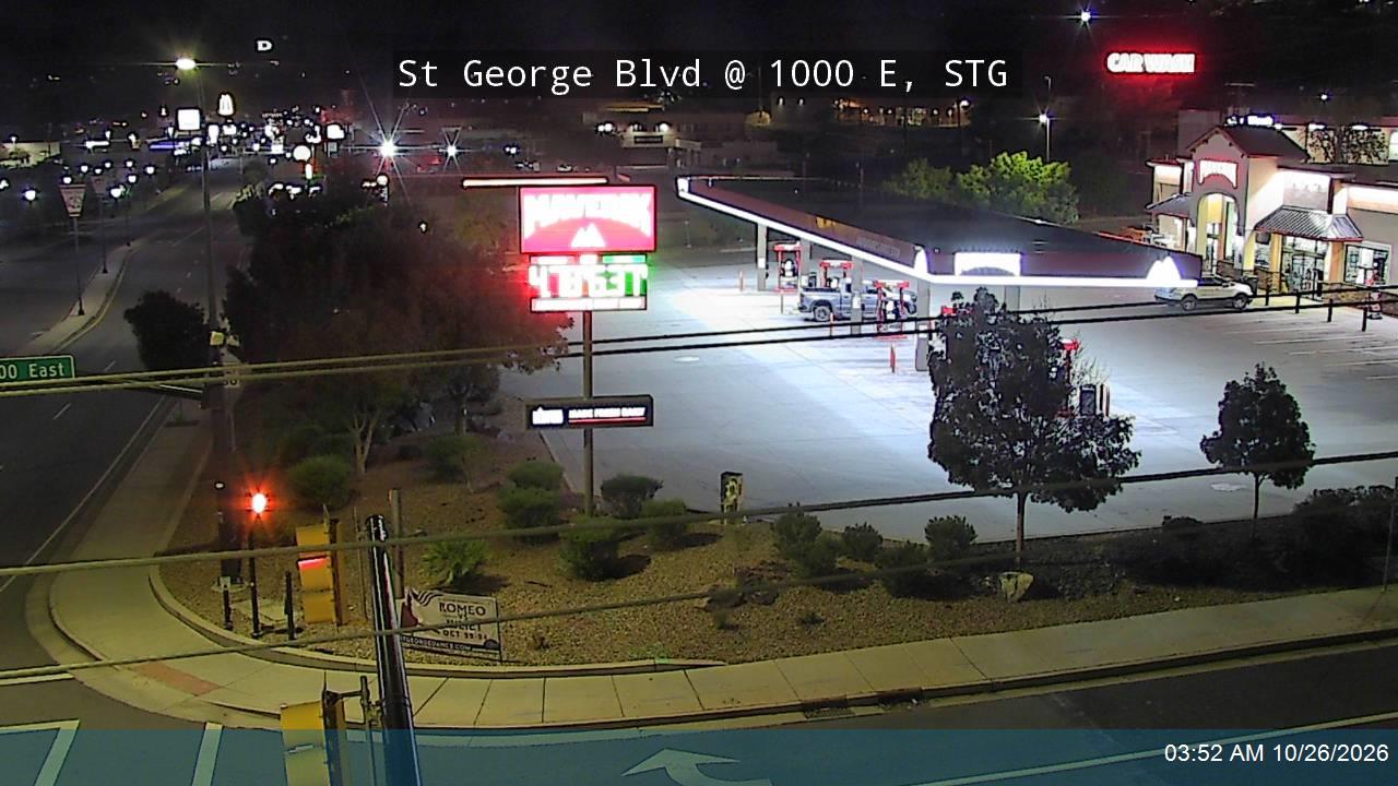 St George Blvd / SR-34 @ 1000 E, STG