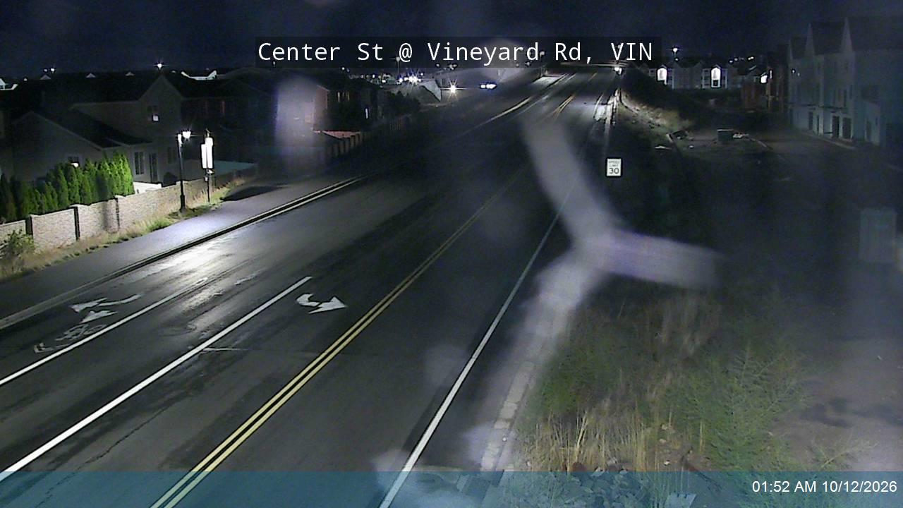 Center St @ Vineyard Rd, VIN