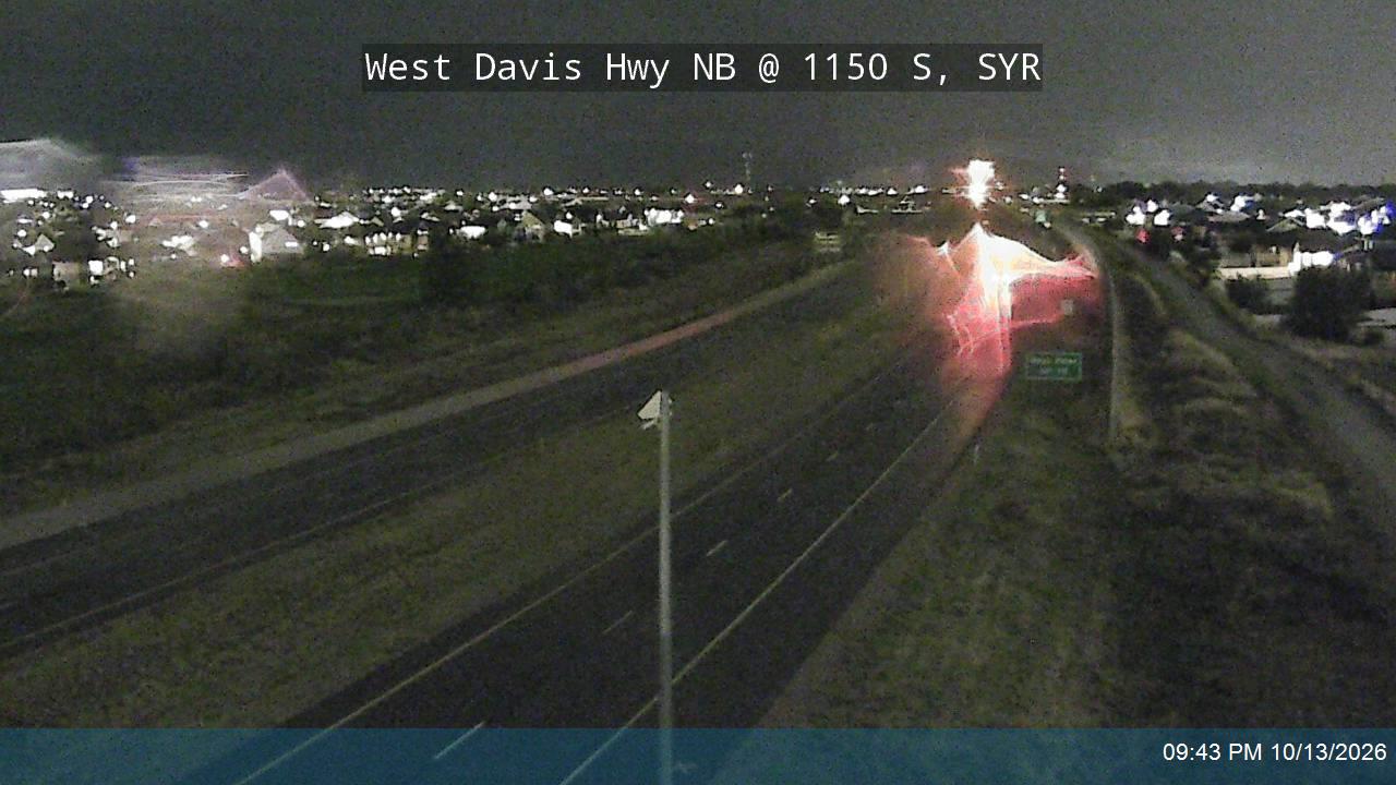 West Davis Hwy / SR-177 NB @ 1150 S / MP 14.42, SYR