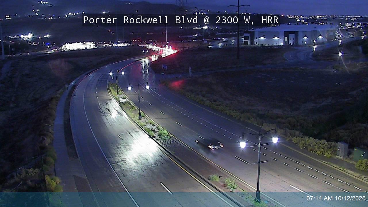 Porter Rockwell Blvd @ 2300 W, HRR