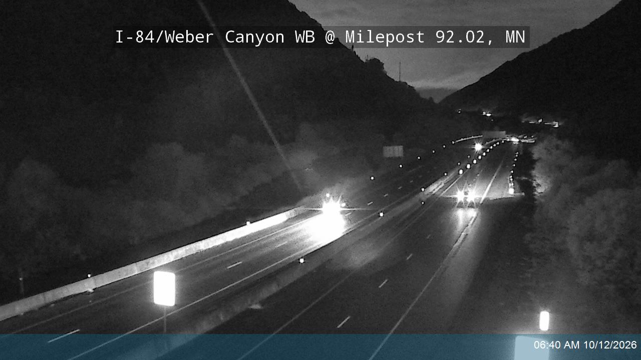 I-84 / Weber Canyon WB  @ Milepost 92.02, MN