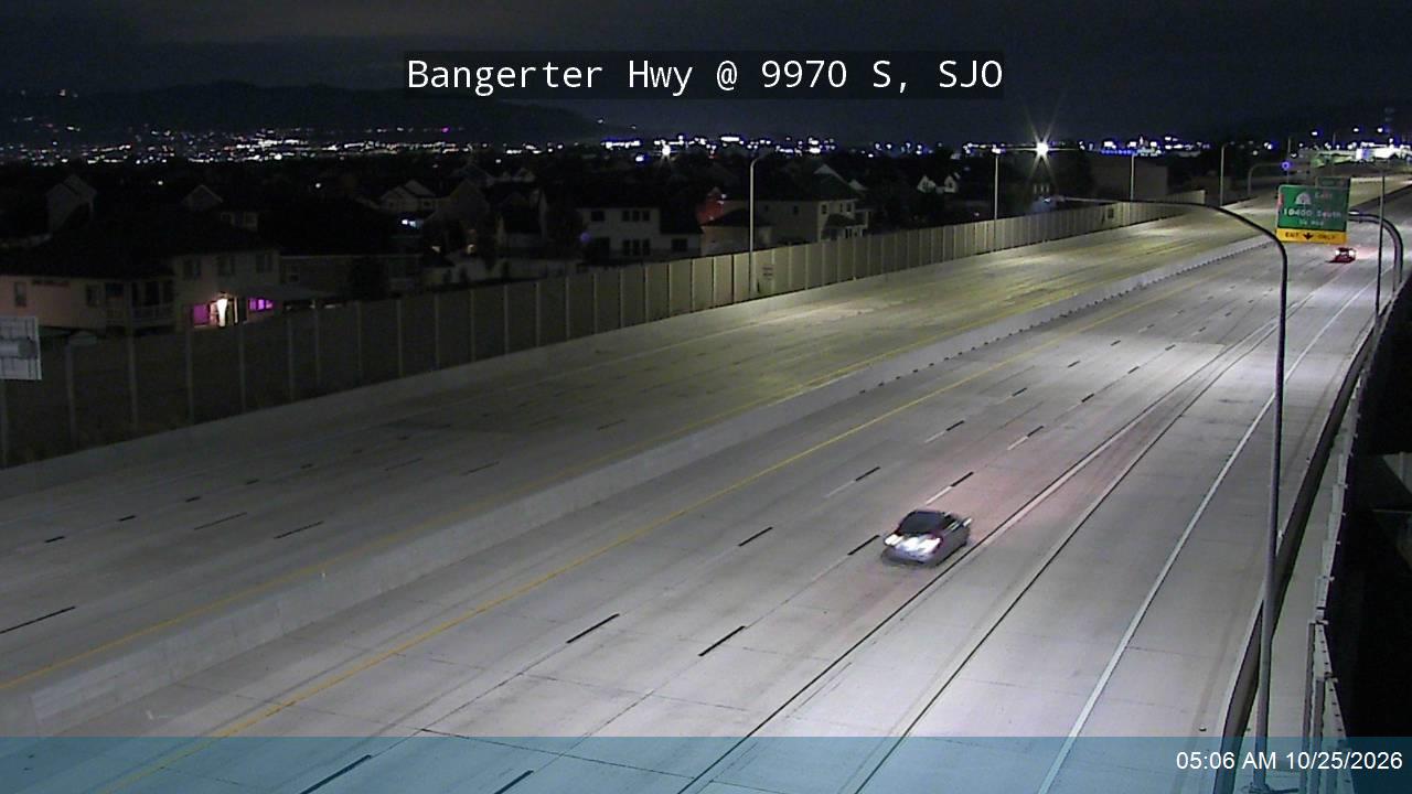 Bangerter Hwy / SR-154 @ 9970 S / MP 9.97, SJO