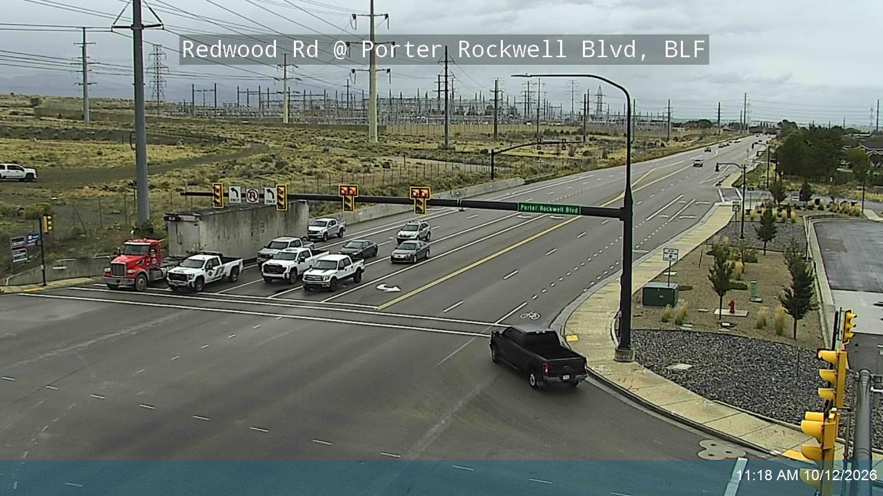 Redwood Rd / SR-68 @ Porter Rockwell Blvd, BLF