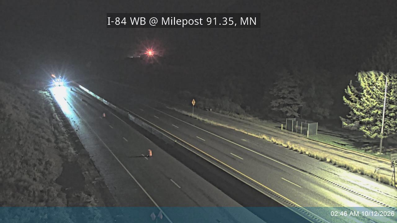 I-84 / Weber Canyon WB @ Milepost 91.35, MN