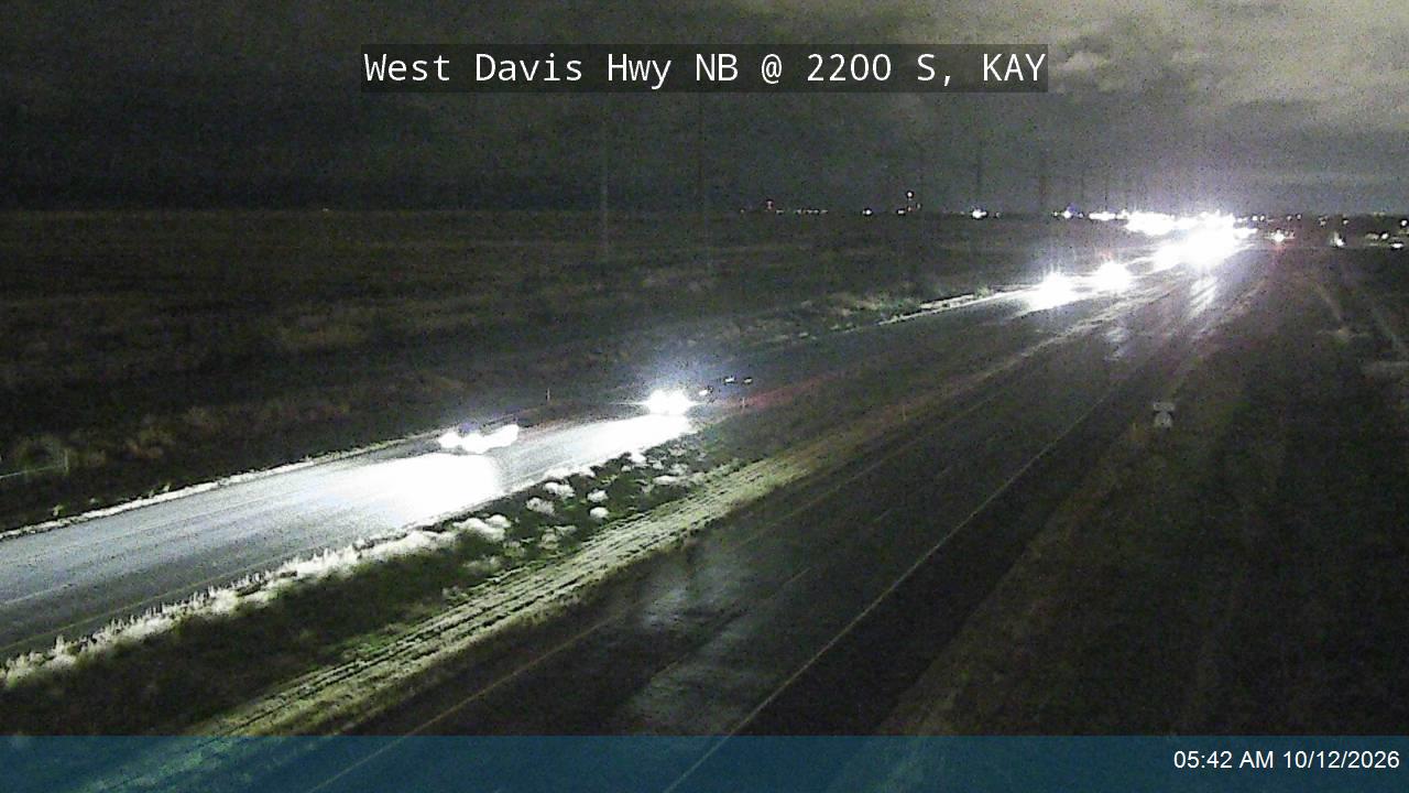 West Davis Hwy / SR-177 NB @ 2200 S / MP 4.39, KAY
