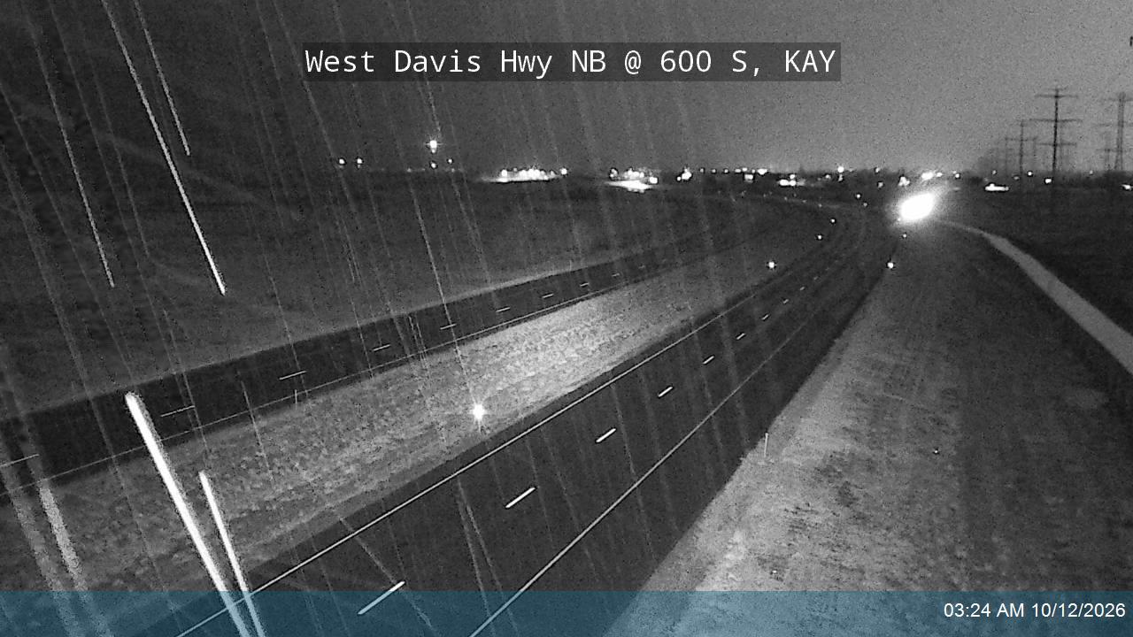West Davis Hwy / SR-177 NB @ 600 S / MP 6.72, KAY