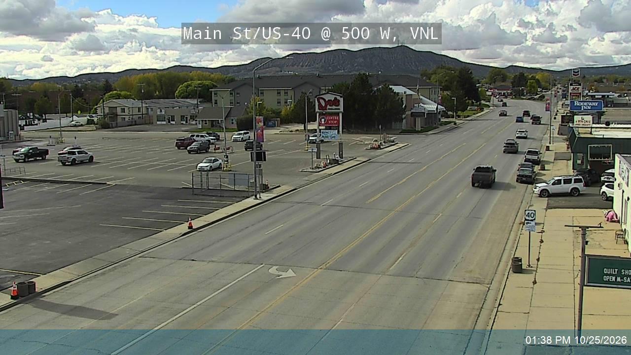 Main St / US-40 @ 500 W / SR-121, VNL