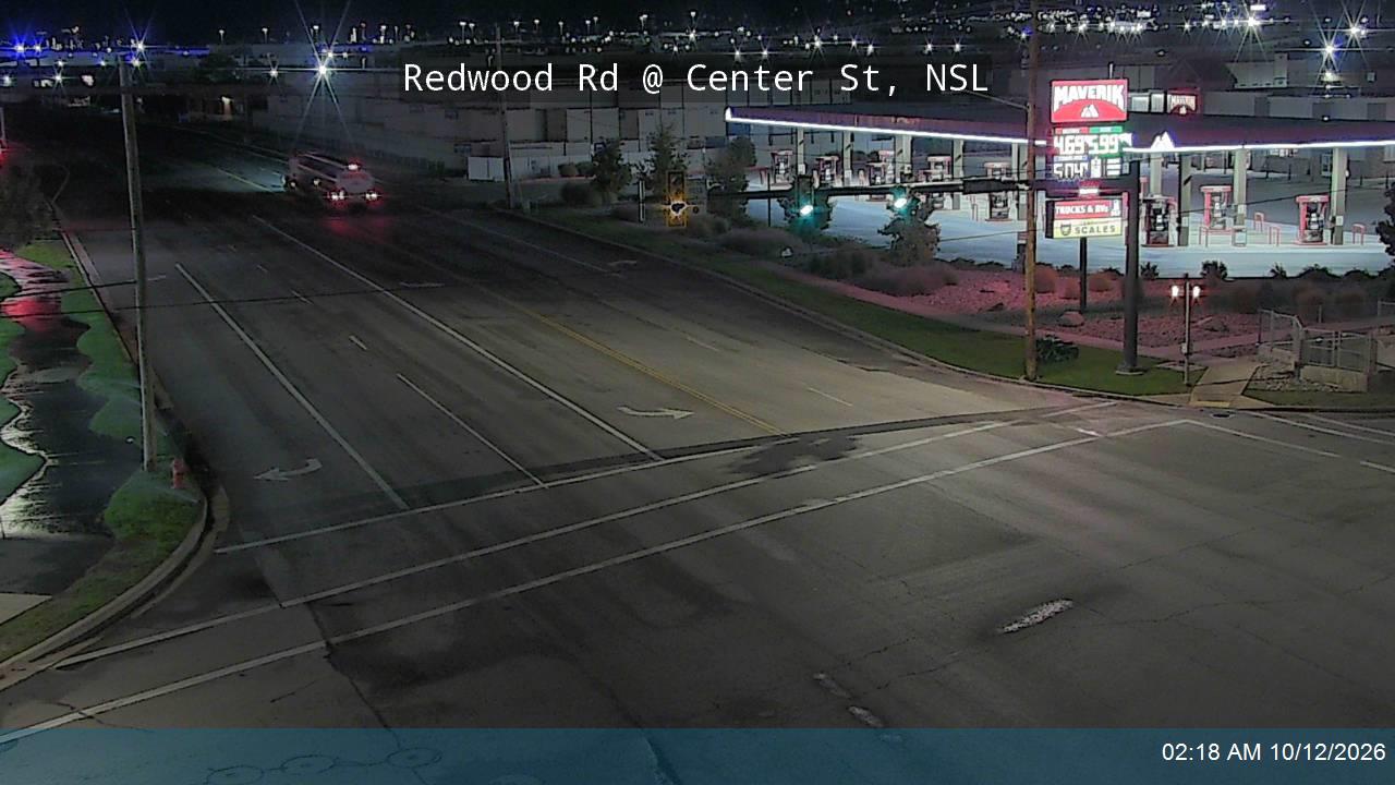 Redwood Rd / SR-68 @ Center St, NSL