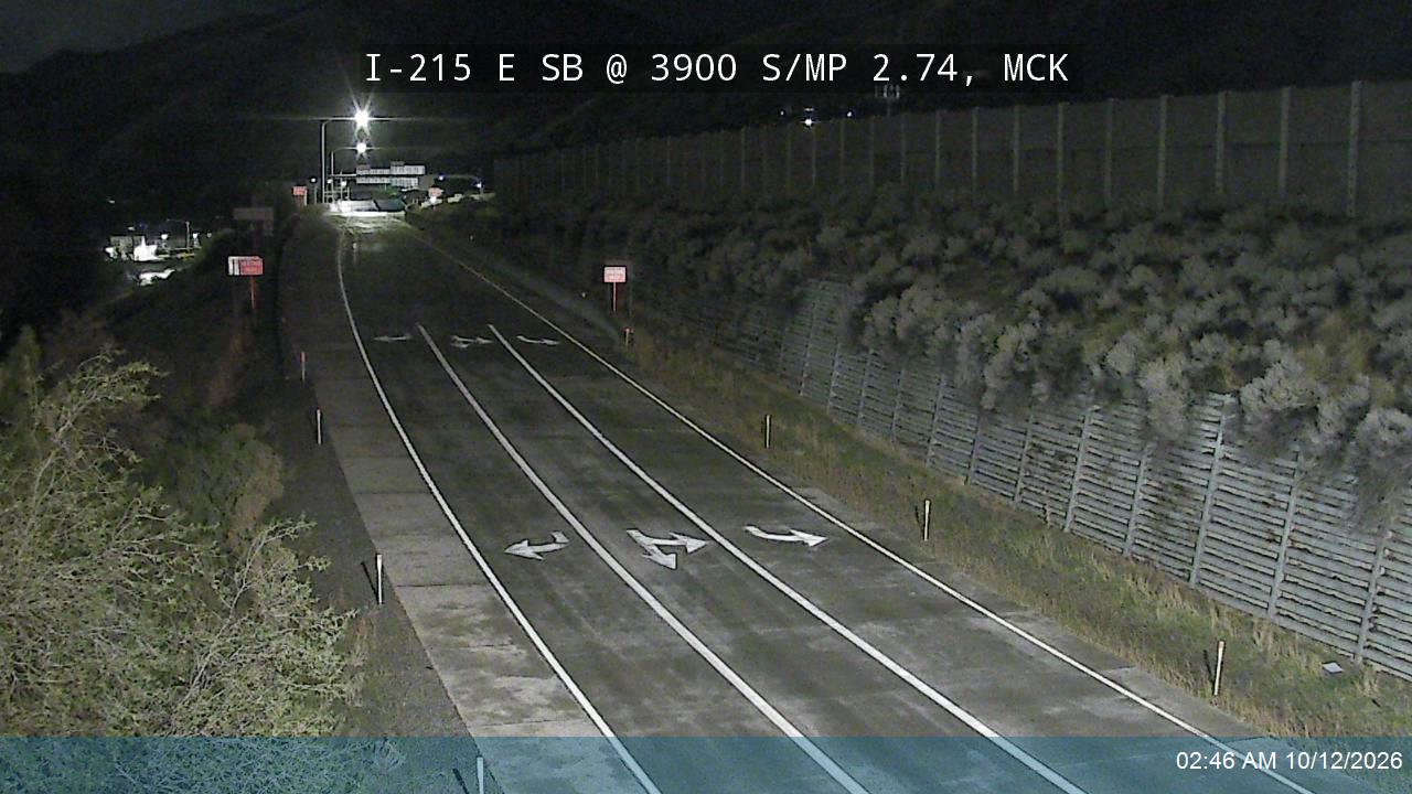 I-215 E SB @ 3900 S / MP 2.74, MCK