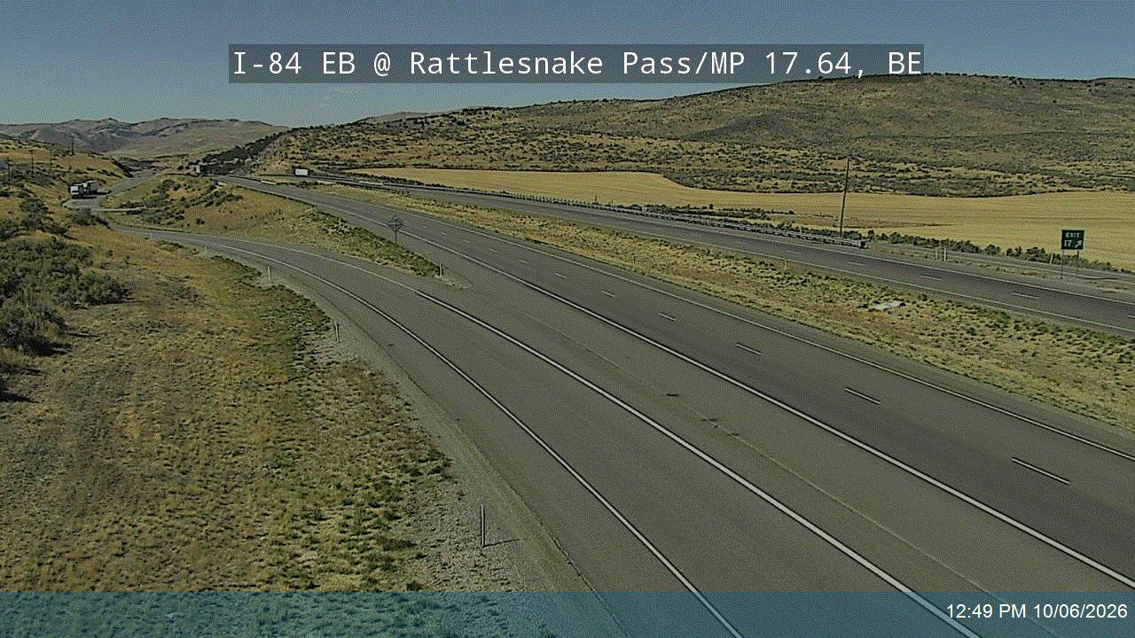 I-84 EB @ Rattlesnake Pass / MP 17.64, BE