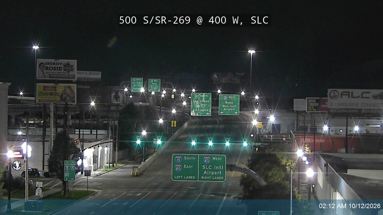 500 S / SR-269 @ 400 W, SLC