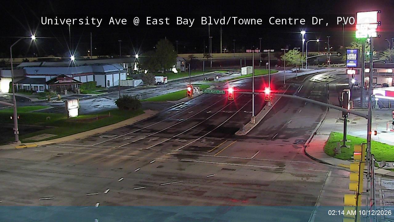 University Ave / US-189 @ East Bay Blvd / Town Center Dr / 1420 S, PVO