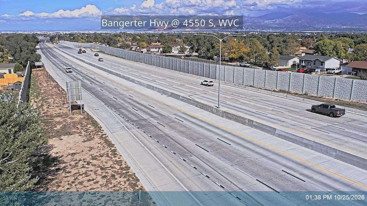 Bangerter Hwy / SR-154 SB @ MP 16.98, WVC