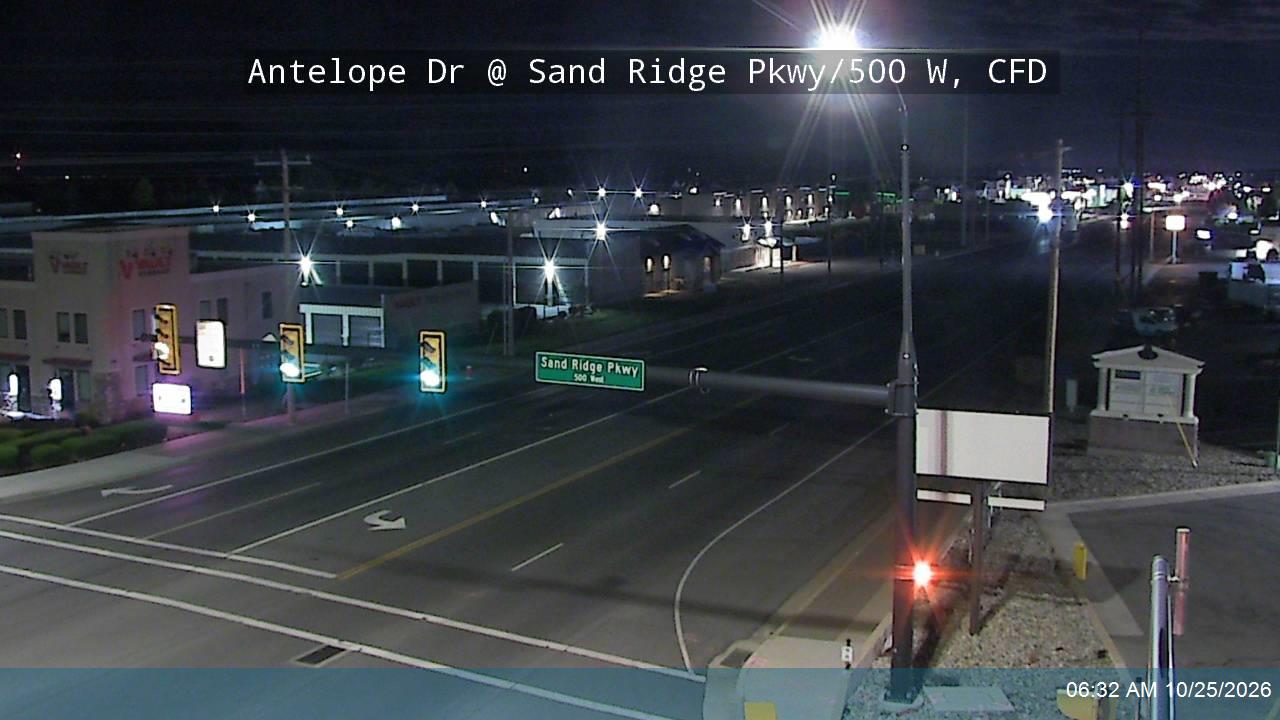 Antelope Dr / 1700 S / SR-108 @ Sand Ridge Pkwy / 500 W, CFD