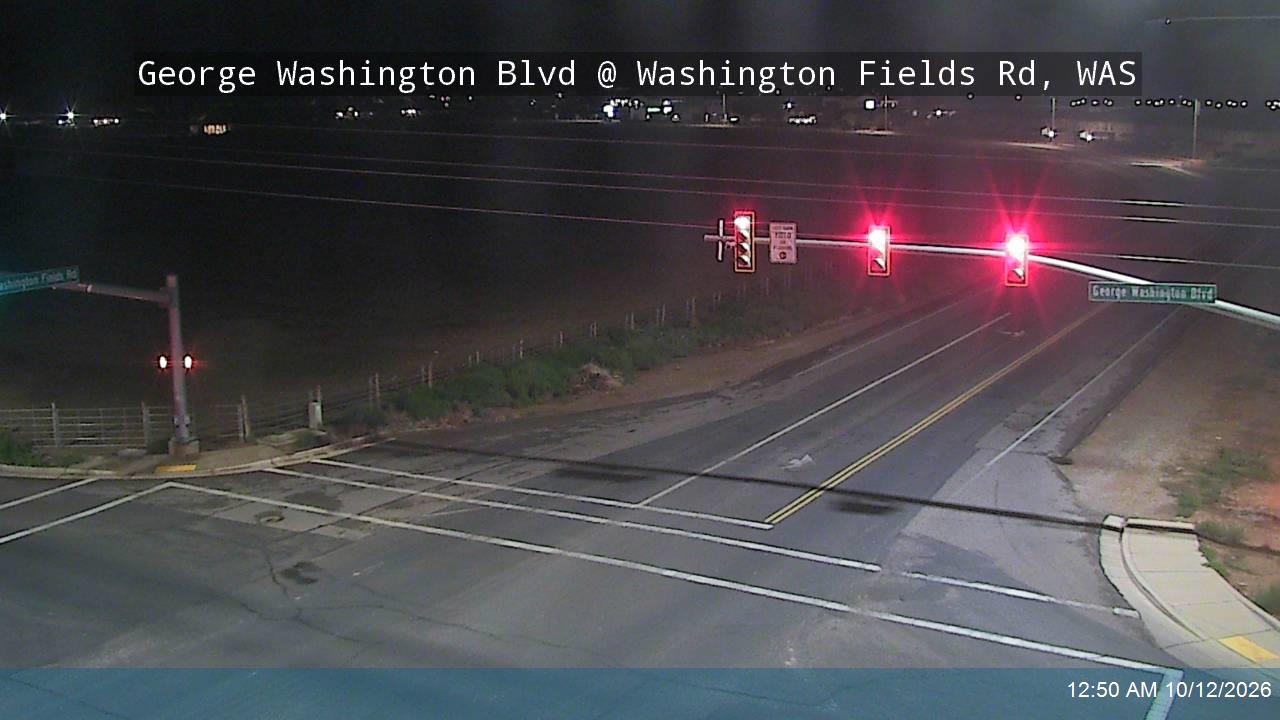 George Washington Blvd / 3650 S @ Washington Fields Rd, WAS