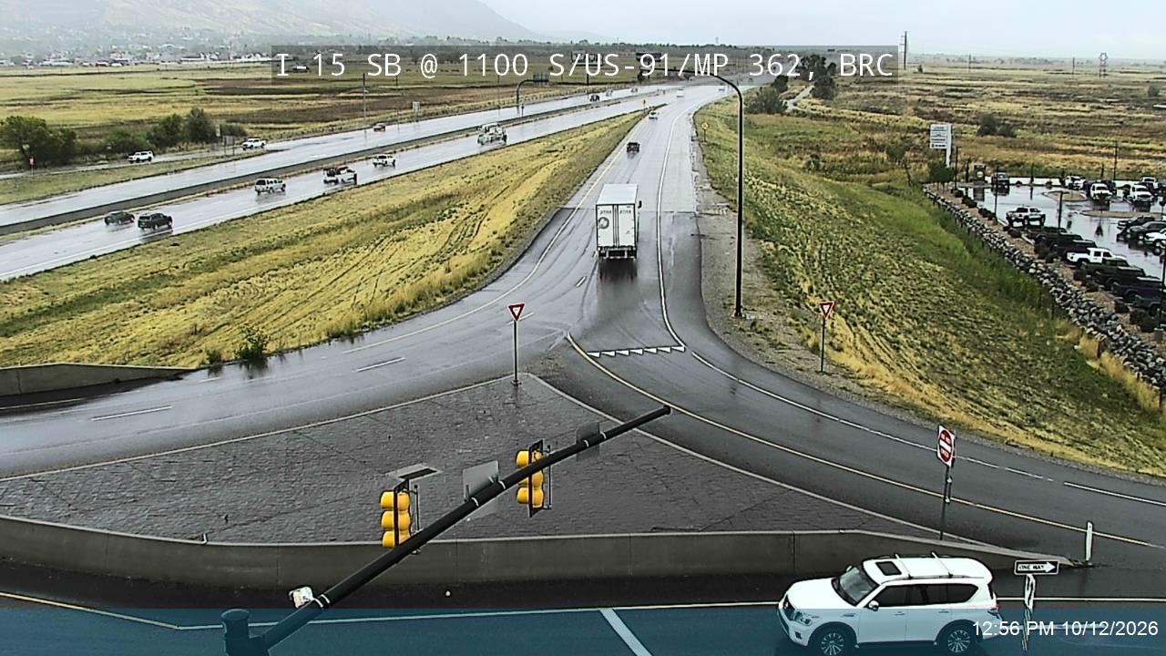 I-15 SB @ 1100 S / US-91 / MP 362, BRC